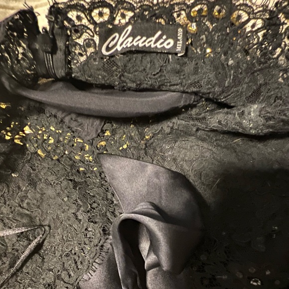 Claudio Milano Couture Silk Dress - Picture 8 of 9